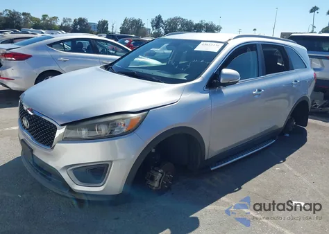 2016 Kia Sorento 2.4L Lx from USA, damaged, VIN 5XYPG4A35GG126272